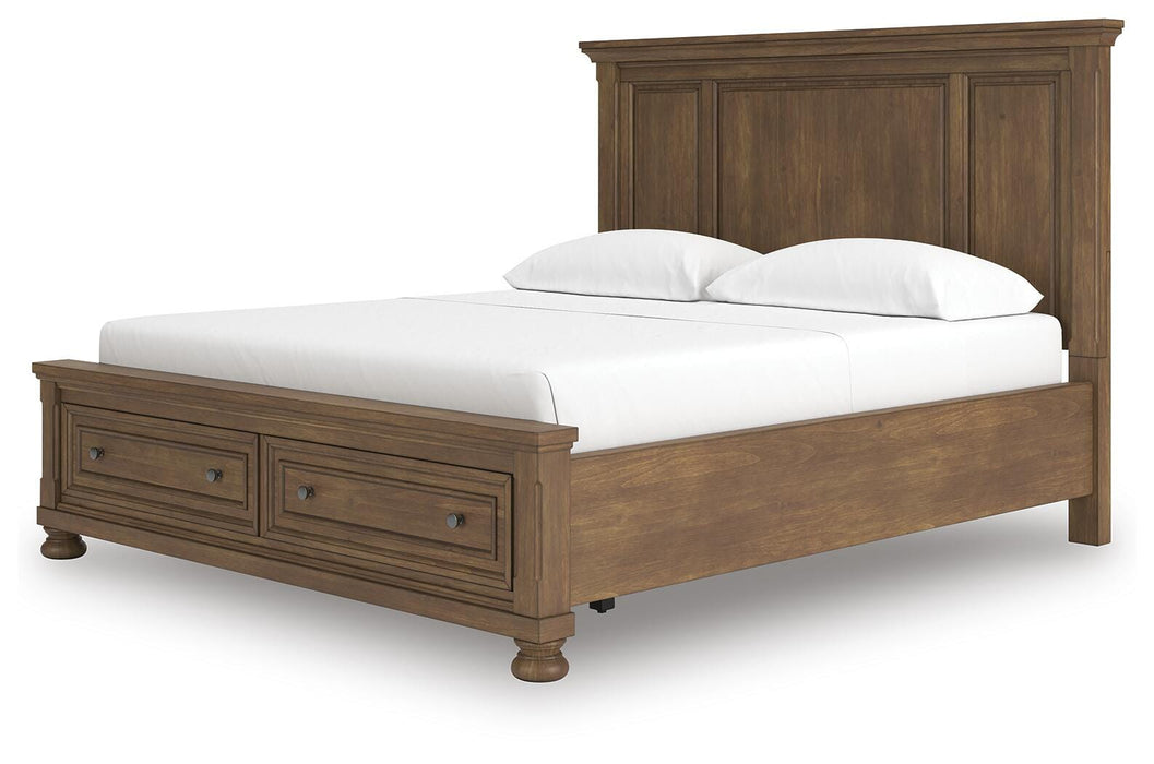 Feddinger Panel Storage Bed - Furniture Gallery