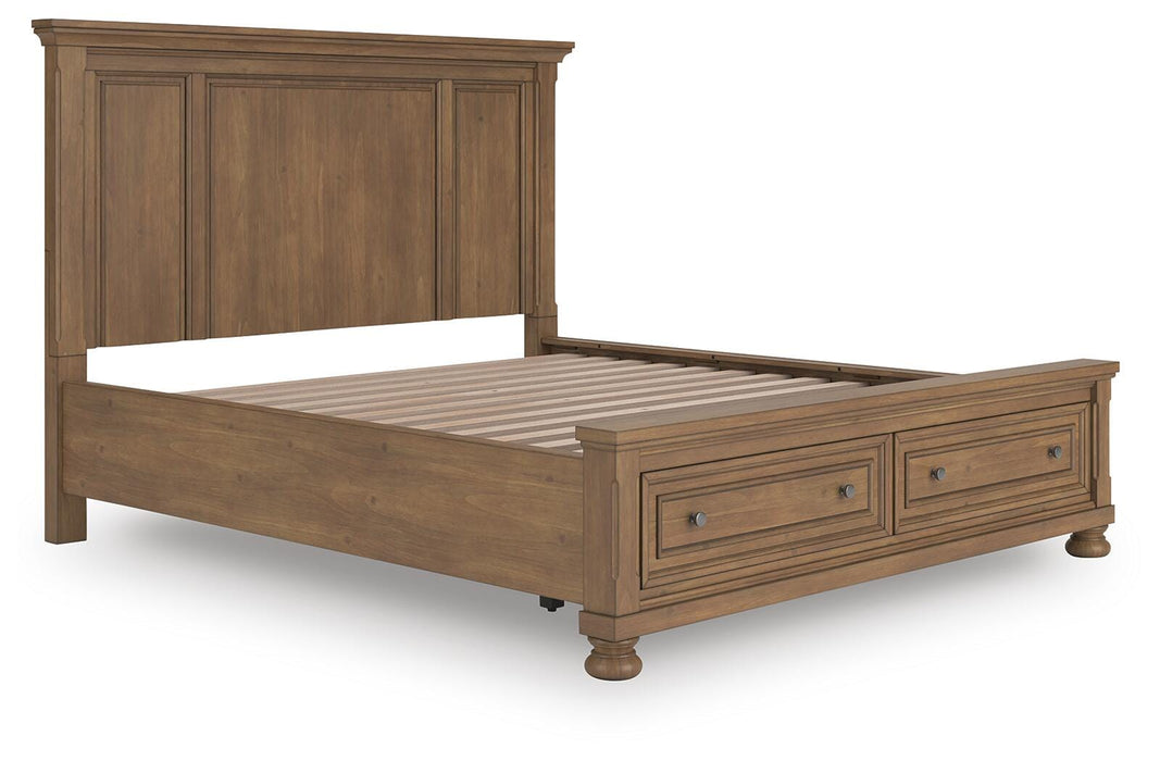 Feddinger Panel Storage Bed - Furniture Gallery