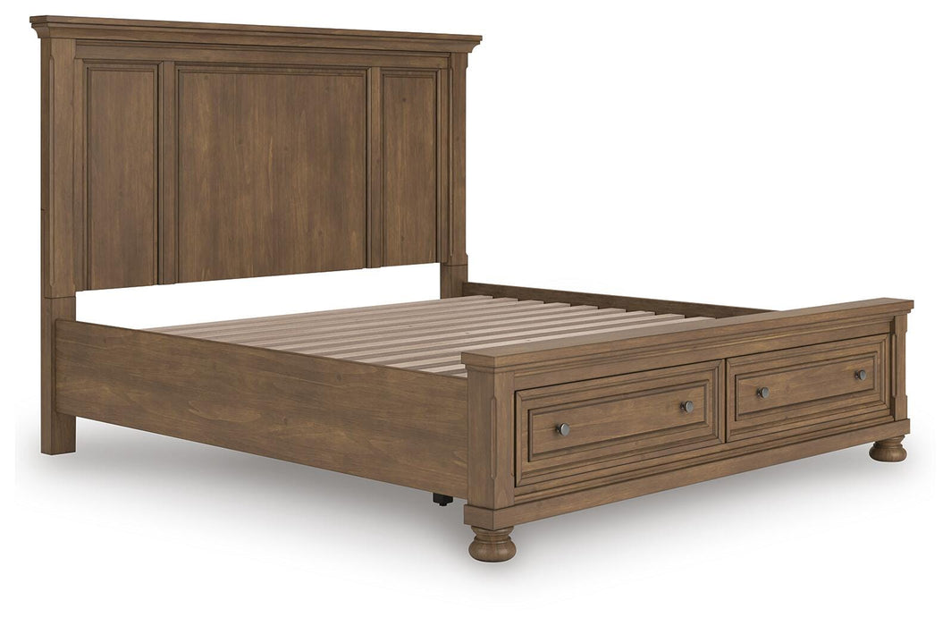 Feddinger Panel Storage Bed - Furniture Gallery
