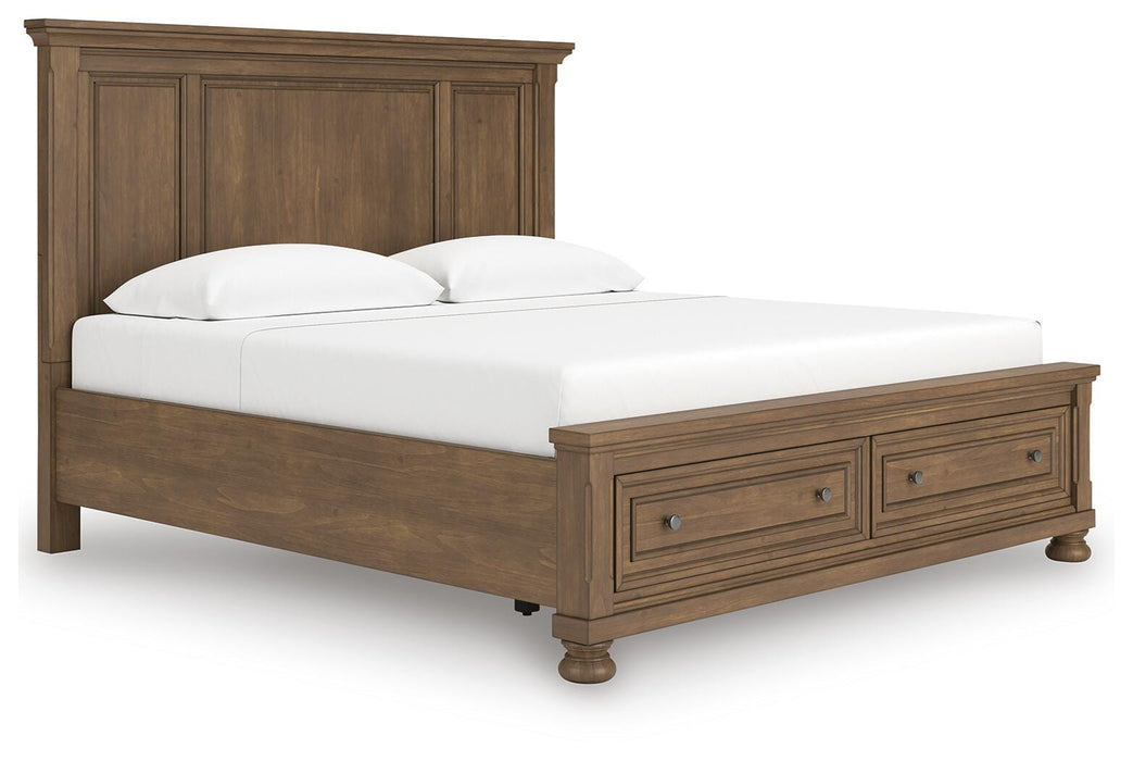Feddinger Panel Storage Bed - Furniture Gallery