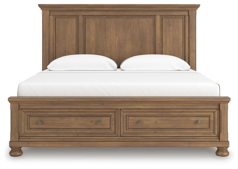 Feddinger Panel Storage Bed - Furniture Gallery