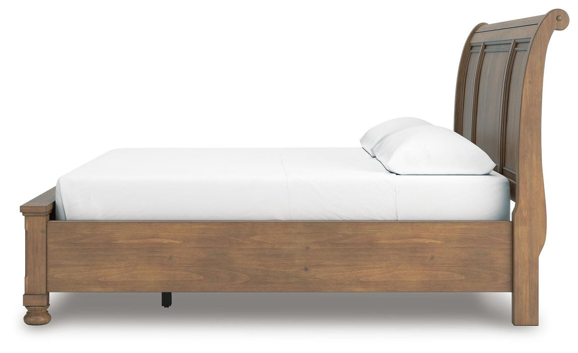 Feddinger Panel Storage Bed - Furniture Gallery