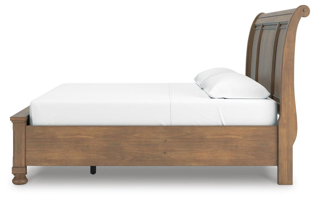Feddinger Panel Storage Bed - Furniture Gallery