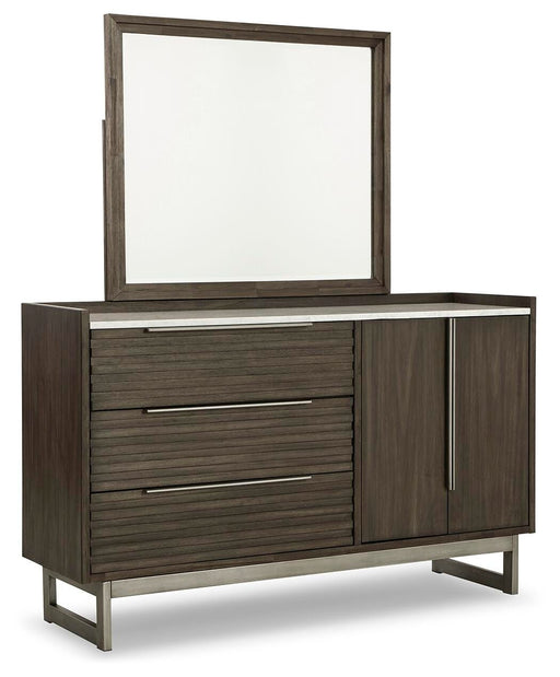 Arkenton Dresser and Mirror - Furniture Gallery
