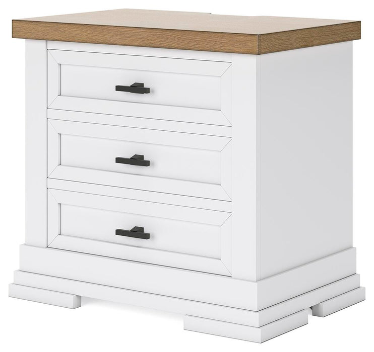 Ashbryn Nightstand - Furniture Gallery