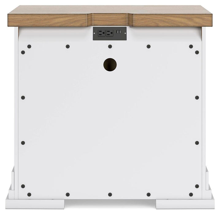 Ashbryn Nightstand - Furniture Gallery