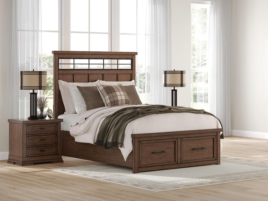 Taffenbrook Panel Storage Bed - Furniture Gallery