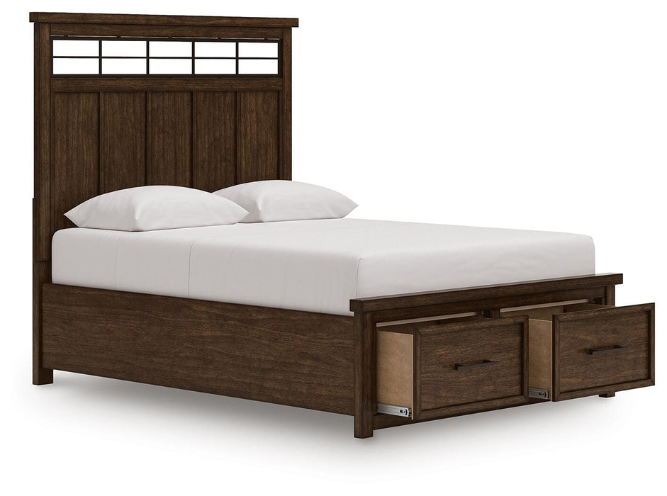Taffenbrook Panel Storage Bed - Furniture Gallery