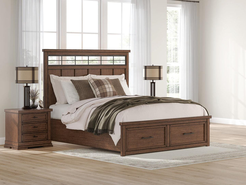Taffenbrook Panel Storage Bed - Furniture Gallery