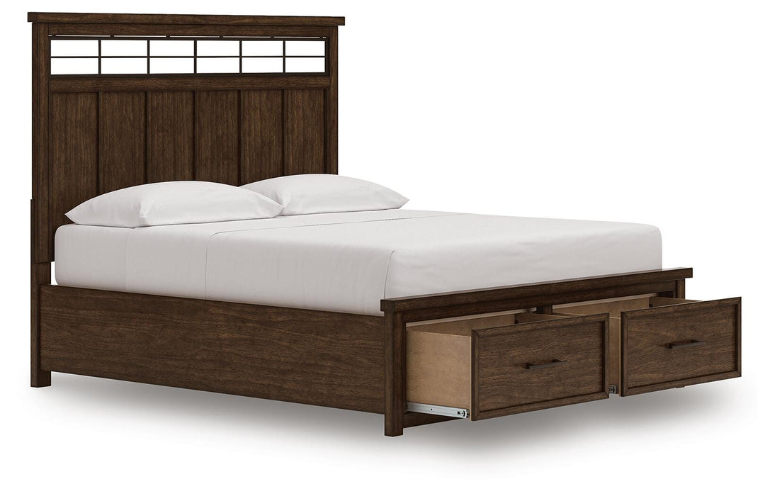 Taffenbrook Panel Storage Bed - Furniture Gallery