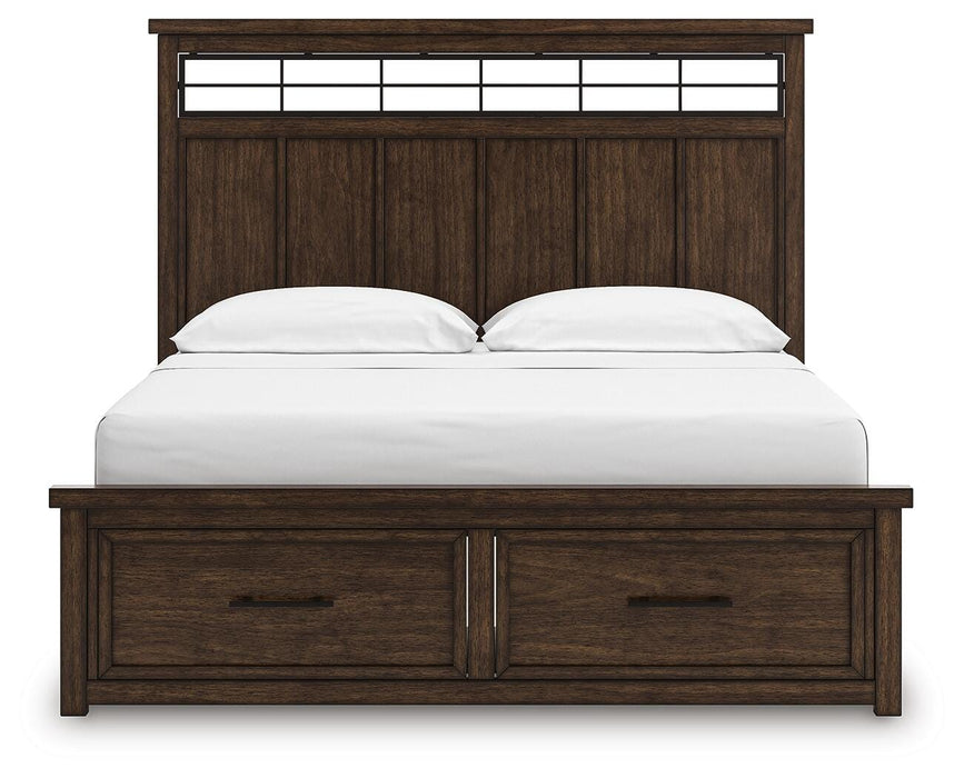 Taffenbrook Panel Storage Bed - Furniture Gallery