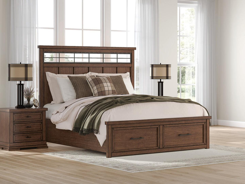 Taffenbrook Panel Storage Bed - Furniture Gallery