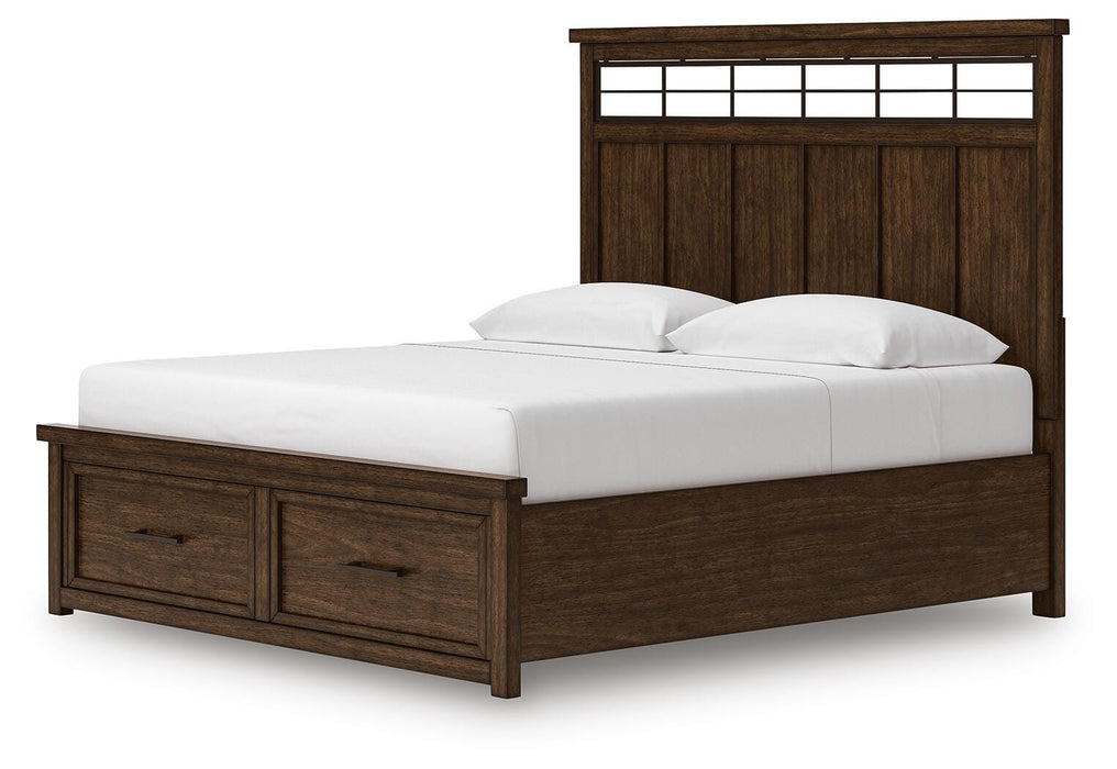 Taffenbrook Panel Storage Bed - Furniture Gallery