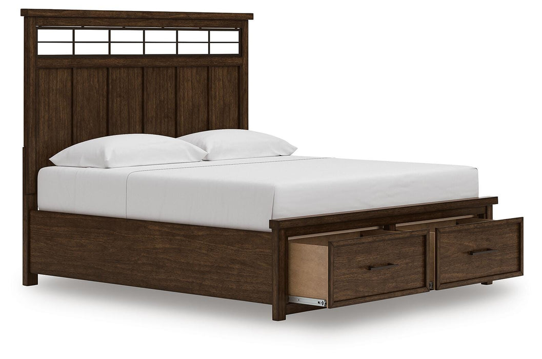 Taffenbrook Panel Storage Bed - Furniture Gallery