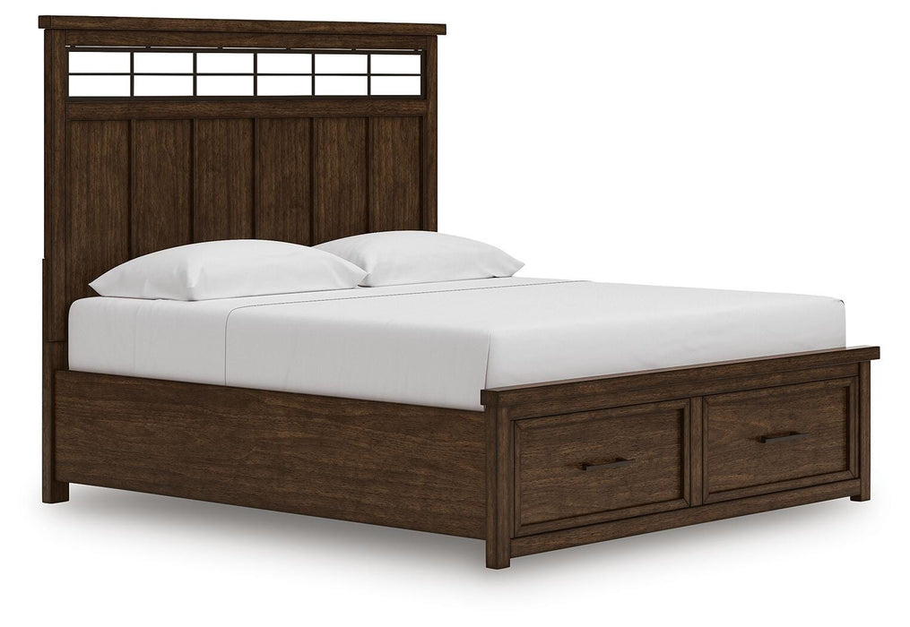 Taffenbrook Panel Storage Bed - Furniture Gallery