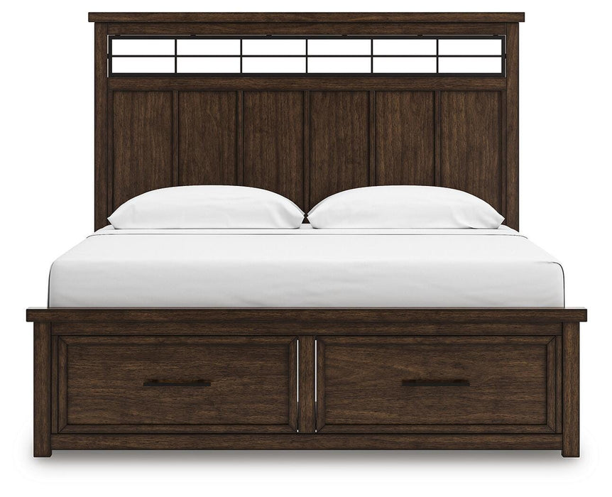 Taffenbrook Panel Storage Bed - Furniture Gallery