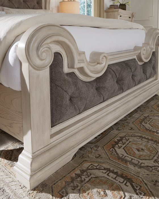 Bruchandi Upholstered Bed - Furniture Gallery