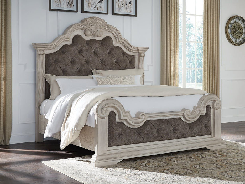 Bruchandi Upholstered Bed - Furniture Gallery