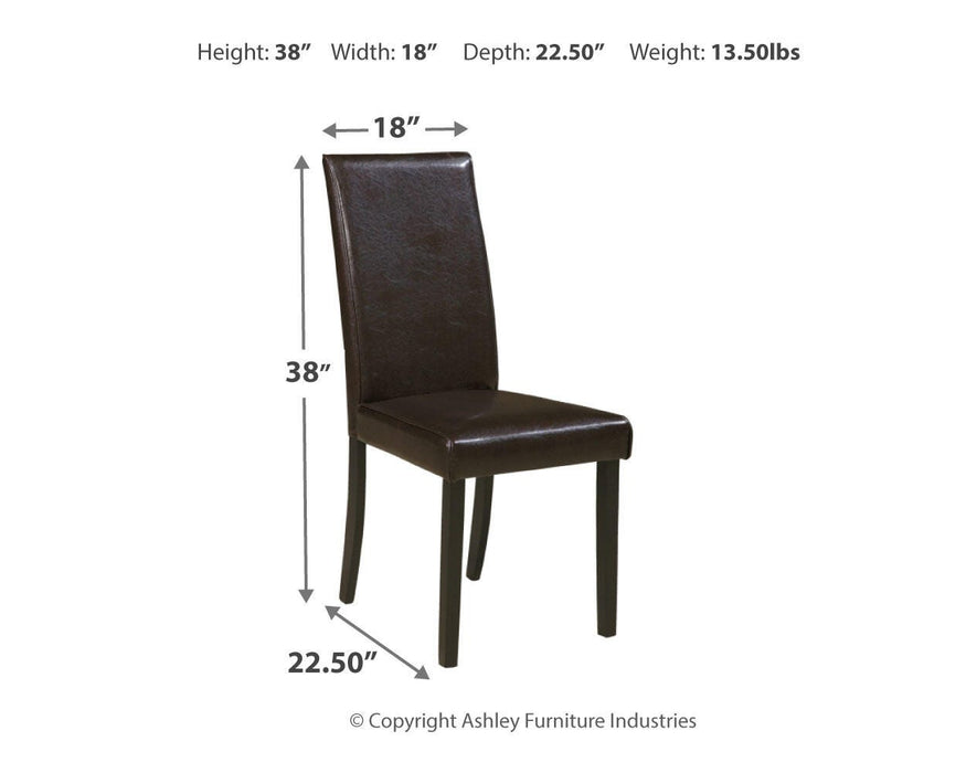 Kimonte Dining Chair Set - Furniture Gallery