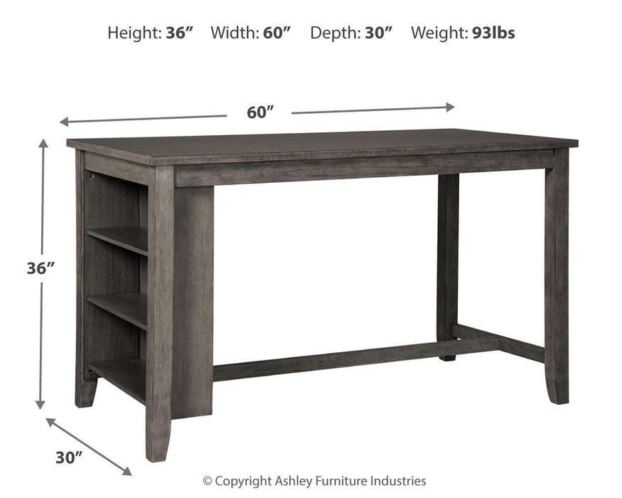 Caitbrook Counter Height Dining Table - Furniture Gallery