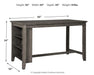 Caitbrook Counter Height Dining Table - Furniture Gallery