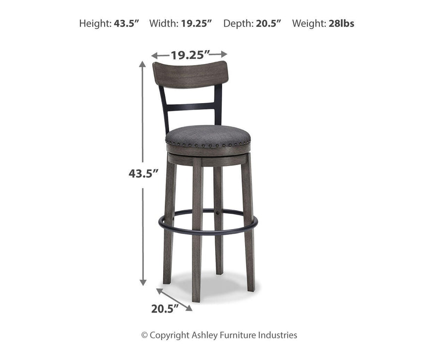 Caitbrook Bar Height Bar Stool - Furniture Gallery