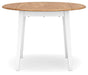Gesthaven Dining Drop Leaf Table - Furniture Gallery