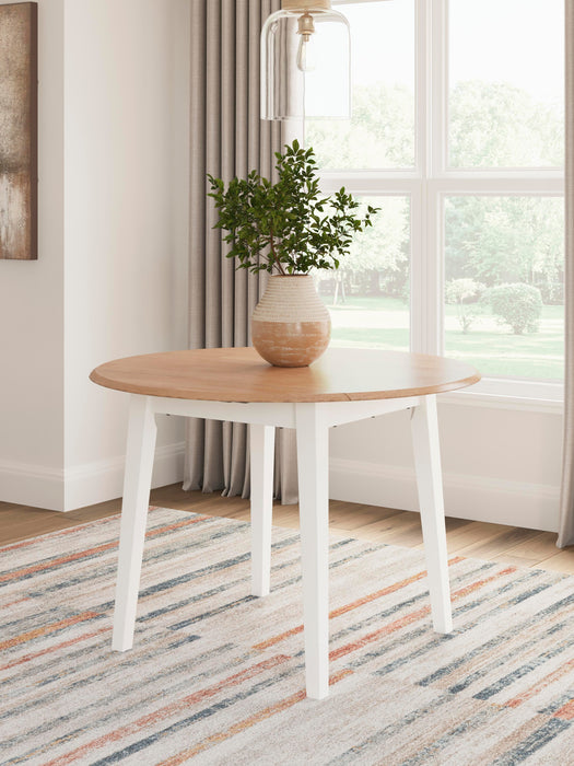 Gesthaven Dining Drop Leaf Table - Furniture Gallery