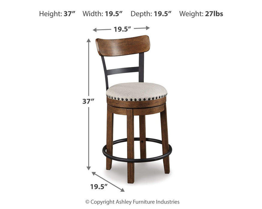 Valebeck Counter Height Bar Stool - Furniture Gallery