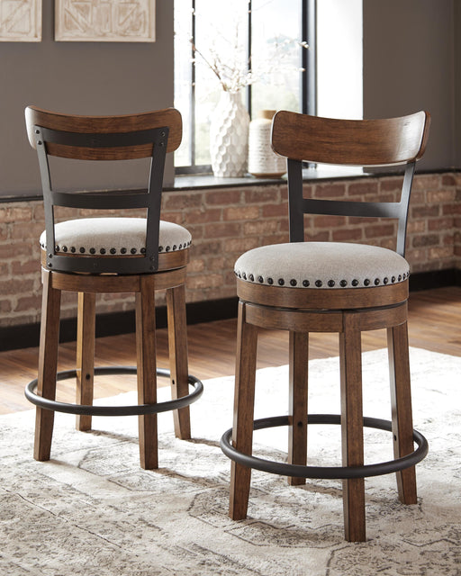 Valebeck Counter Height Bar Stool - Furniture Gallery