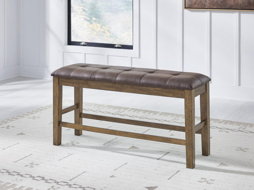 Urbinforte Counter Height Dining Bench - Furniture Gallery