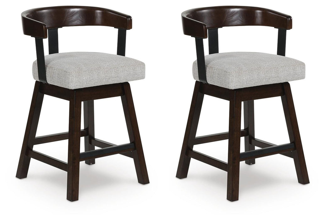 Haddigan Counter Height Barstool (Set of 2) - Furniture Gallery
