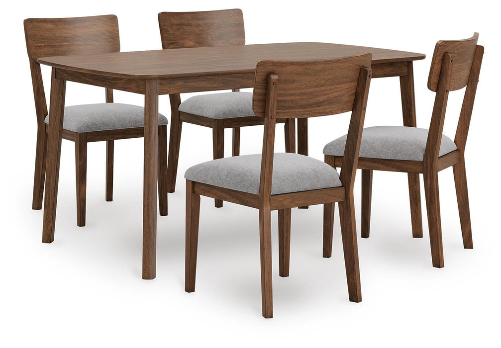Tameride Dining Table and 4 Chairs (Set of 5) - Furniture Gallery
