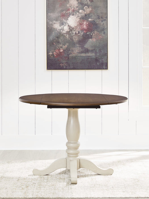 Wirloni Dining Drop Leaf Table - Furniture Gallery