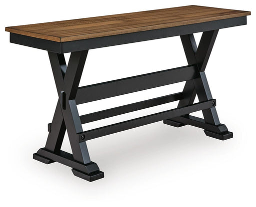 Wildenauer 48" Counter Height Bench - Furniture Gallery
