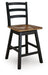 Wildenauer Counter Height Swivel Barstool - Furniture Gallery