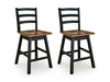 Wildenauer Counter Height Swivel Barstool - Furniture Gallery