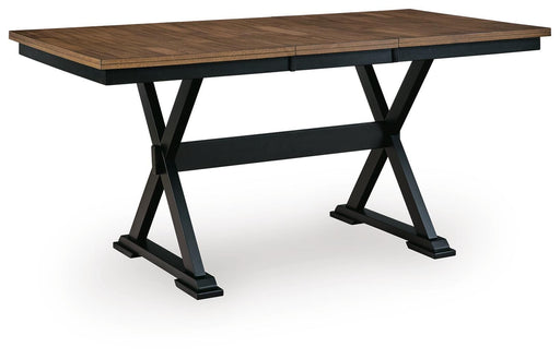 Wildenauer Counter Height Butterfly Extension Table - Furniture Gallery