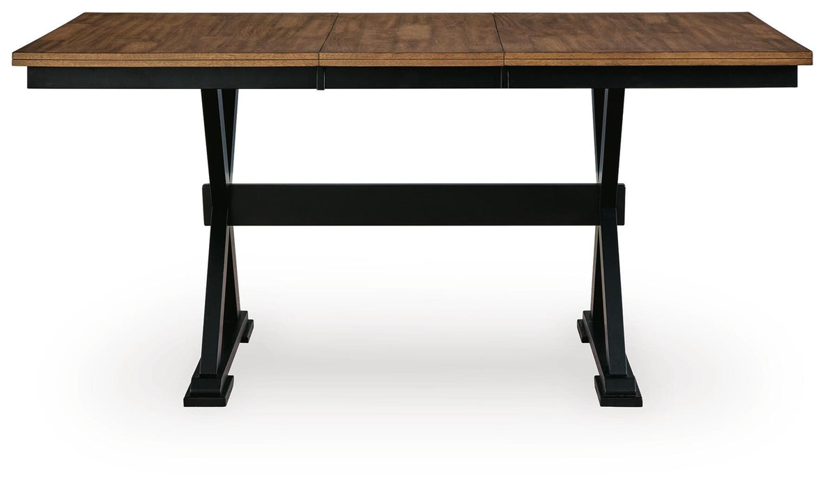 Wildenauer Counter Height Butterfly Extension Table - Furniture Gallery
