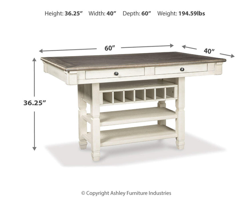 Bolanburg Counter Height Dining Table - Furniture Gallery