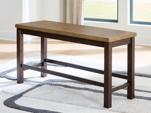 Rylandeen Counter Height Dining Bench - Furniture Gallery