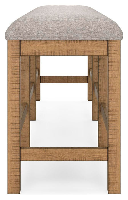 Havonplane 72" Counter Height Dining Bench - Furniture Gallery