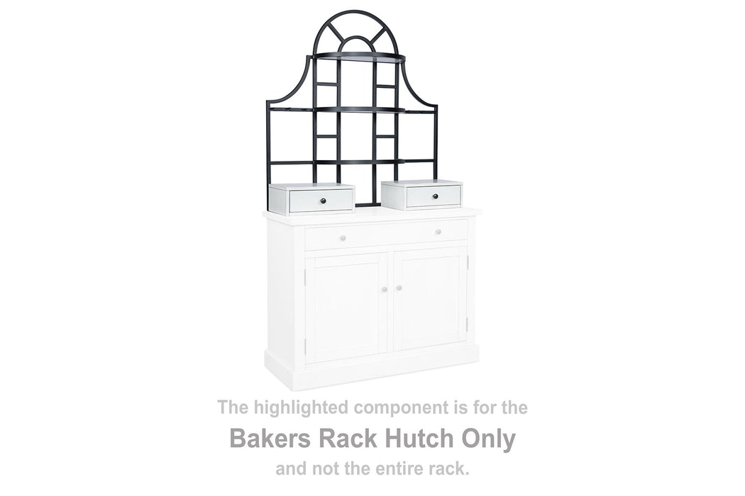 Greddinton Bakers Rack - Furniture Gallery