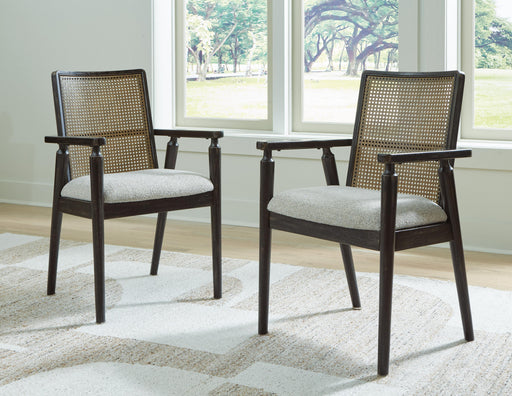 Galliden Dining Arm Chair - Furniture Gallery
