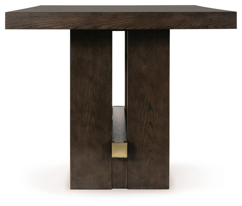 Burkhaus Counter Height Dining Table - Furniture Gallery