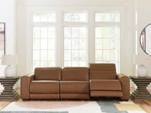 Magic Man Power Reclining Sectional Sofa - Furniture Gallery