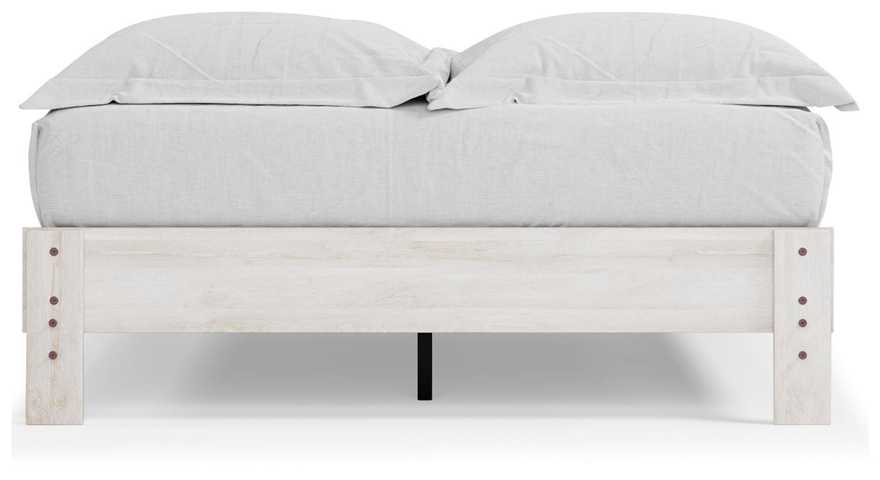 Shawburn Queen Platform Bed - Furniture Gallery