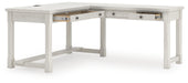 Robbinsdale L-Shaped Home Office Desk - Furniture Gallery
