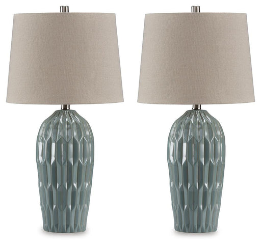 Hadbury Table Lamp (Set of 2) - Furniture Gallery