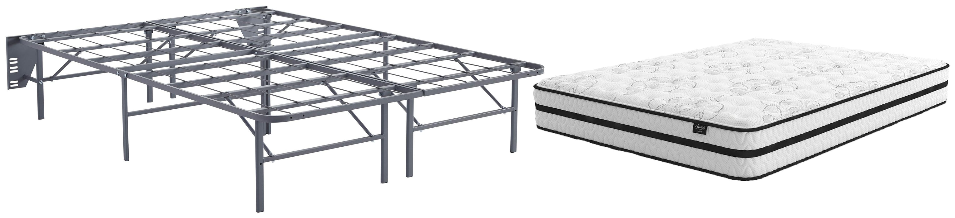 Chime 10 Inch Hybrid Mattress Package - Furniture Gallery